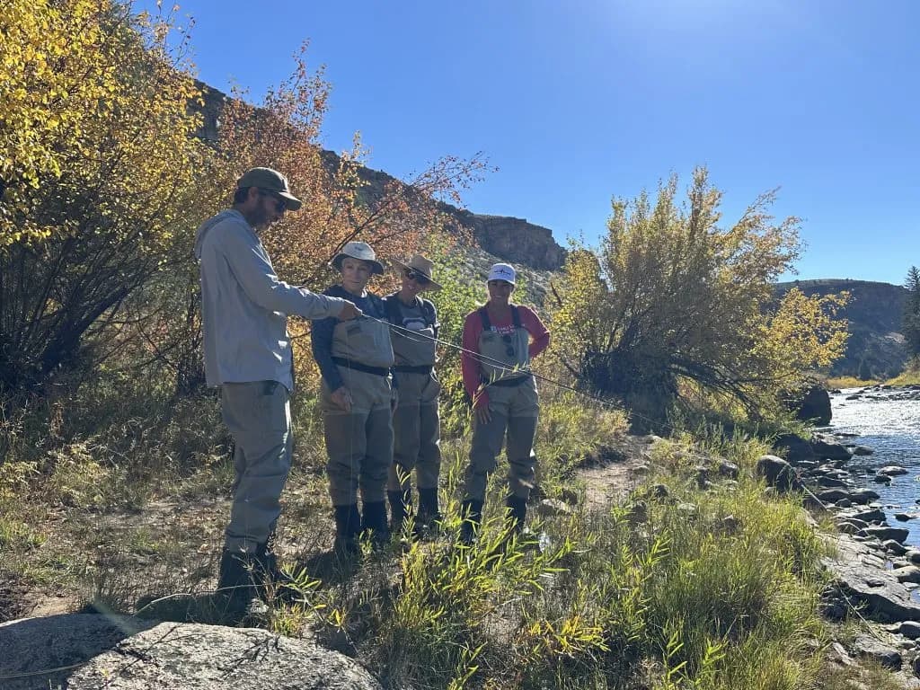 Eagle River Anglers Face Slick Rocks During Fall Fishing Season