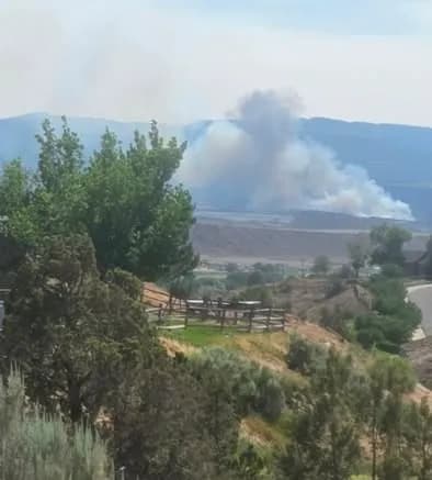 Dry Creek Fire Claims 288 Acres South of Rifle