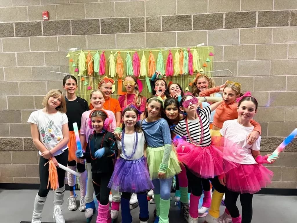 Skate Club Vail Hosts Neon Themed Kids Party