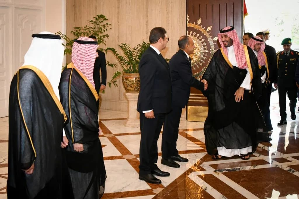 MBS Visits Cairo to Rally Egypt Against Houthi Threats