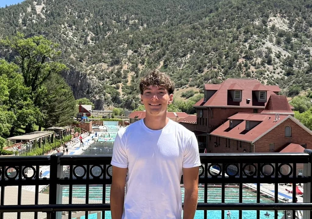 Glenwood Hot Springs Resort Awards $16,000 Scholarship to Lifeguard Jacob Cordova