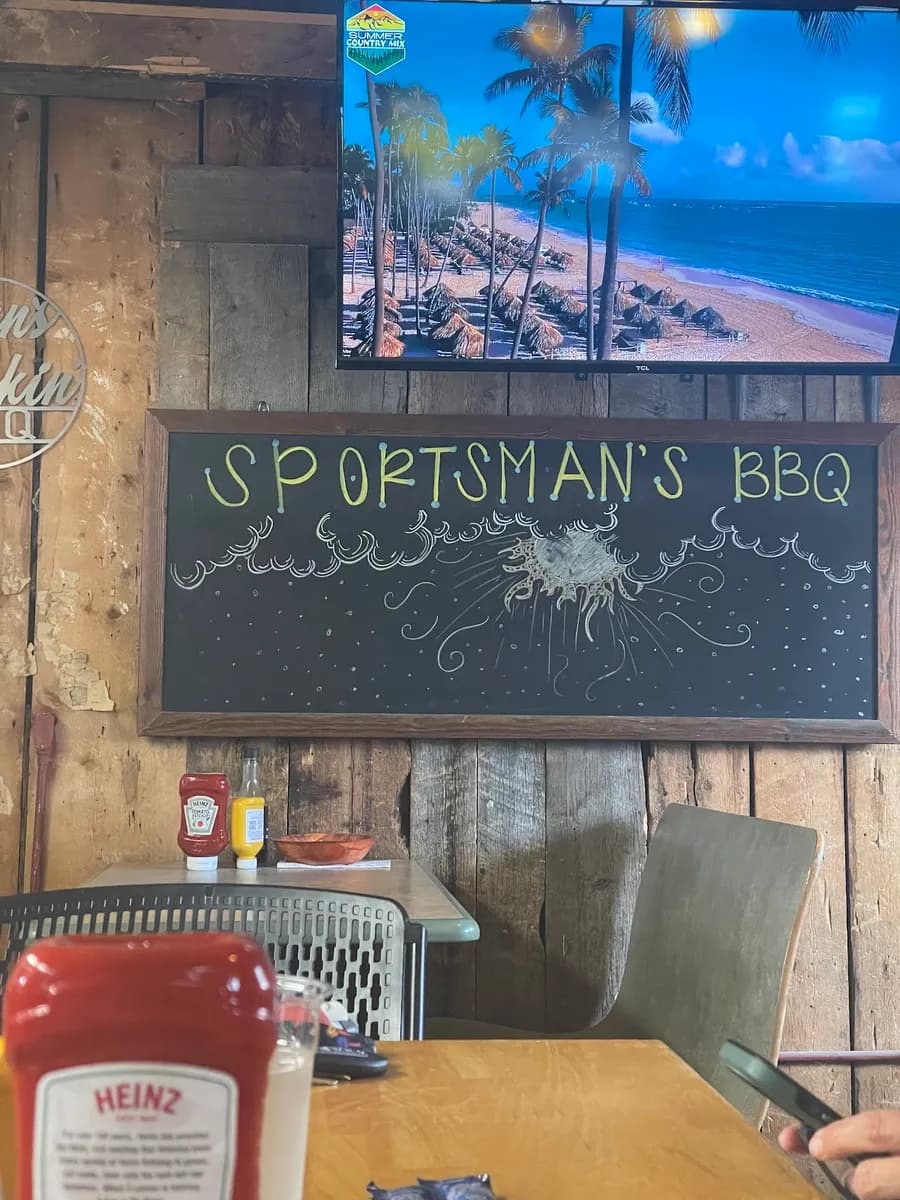 Sportsman's BBQ Station