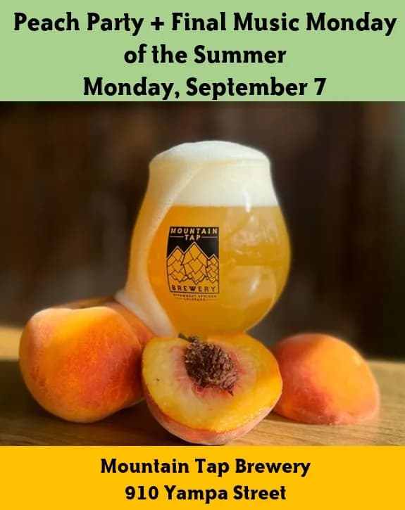 Peach Party at Mountain Tap