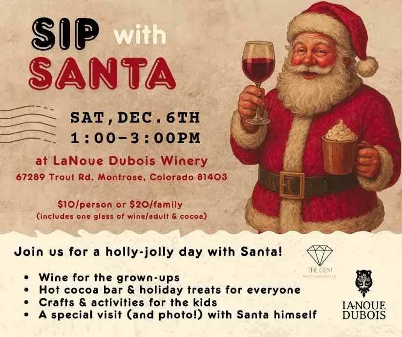Sip With Santa!