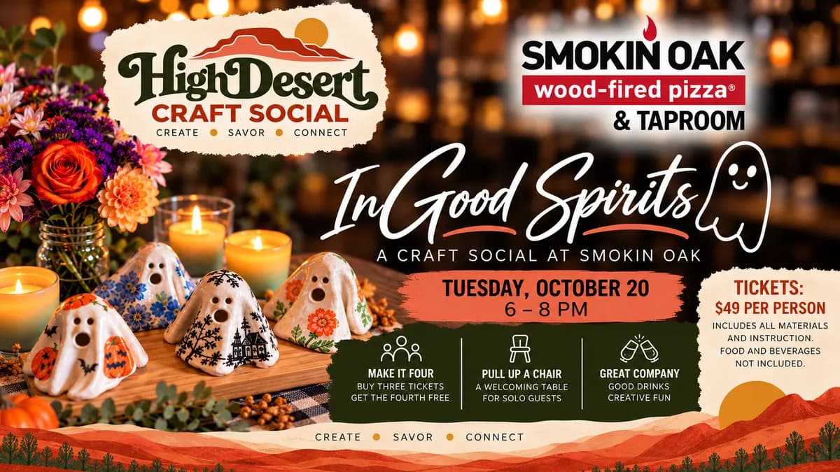 IN GOOD SPIRITS | A Decorative Ghost Make