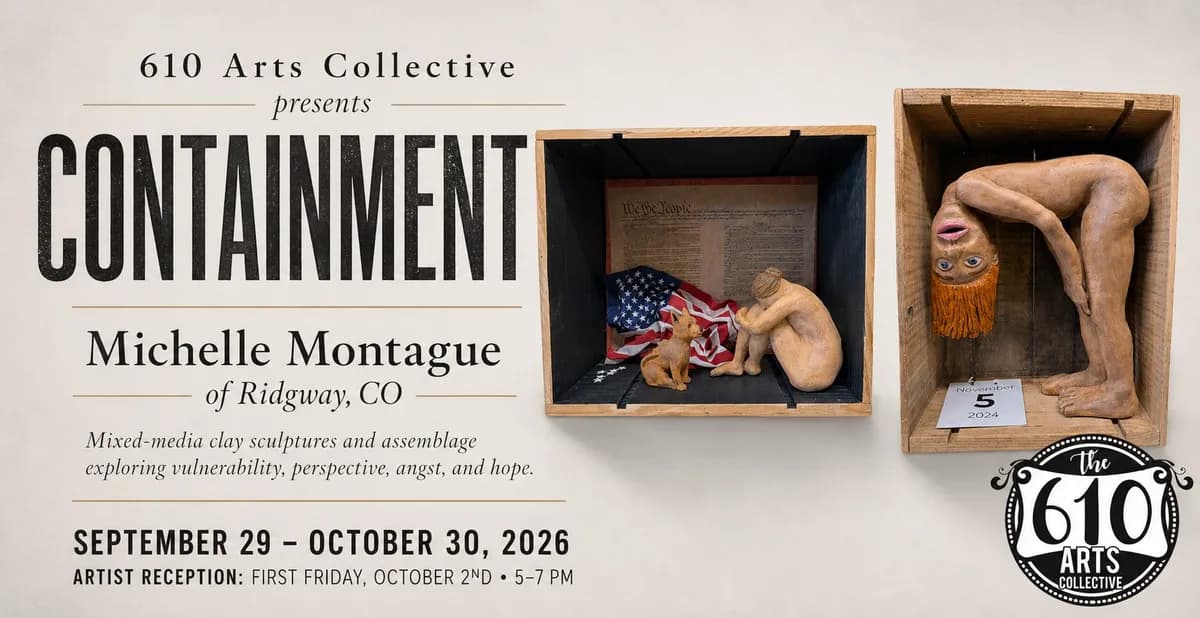 First Friday Opening Reception: Michelle Montague (Ridgway)