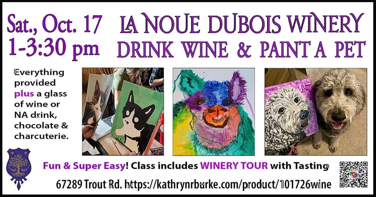 Paint Your Pet At LaNoue DuBois
