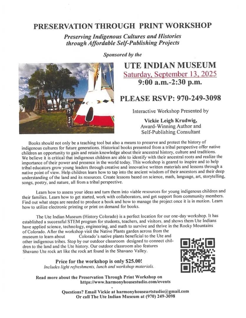 Preservation Through Print Workshop
