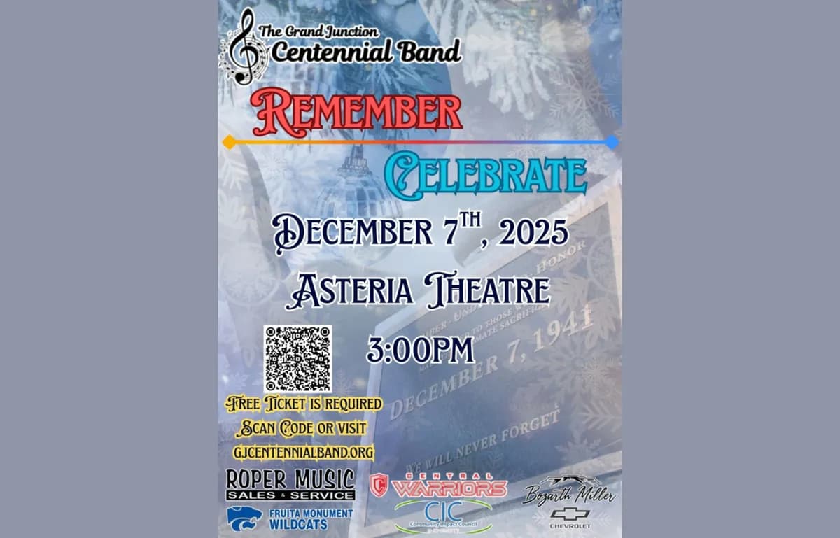 Grand Junction Centennial Band presents: Remember Celebrate