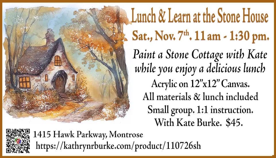 Lunch & Learn At The Stone House