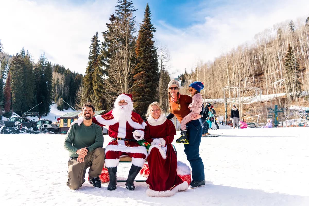 Santa & Mrs. Claus Visit Purgatory Resort