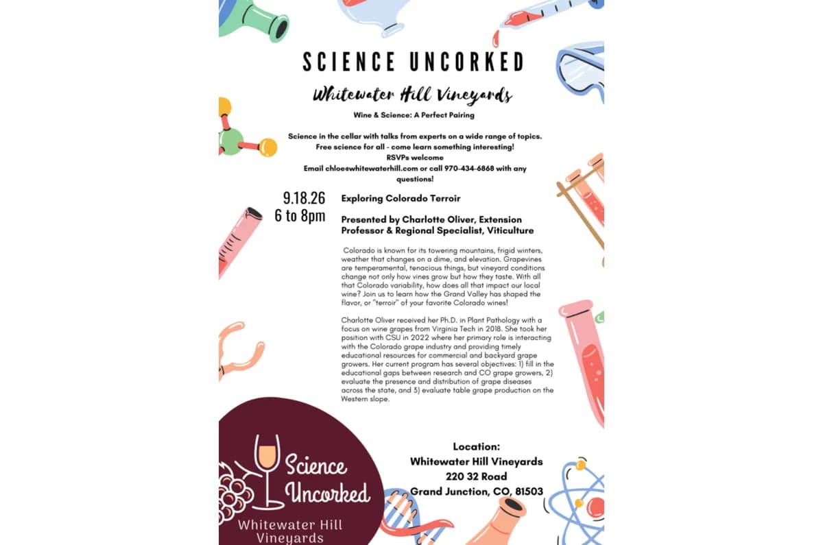 Science Uncorked: Exploring Colorado Terroir