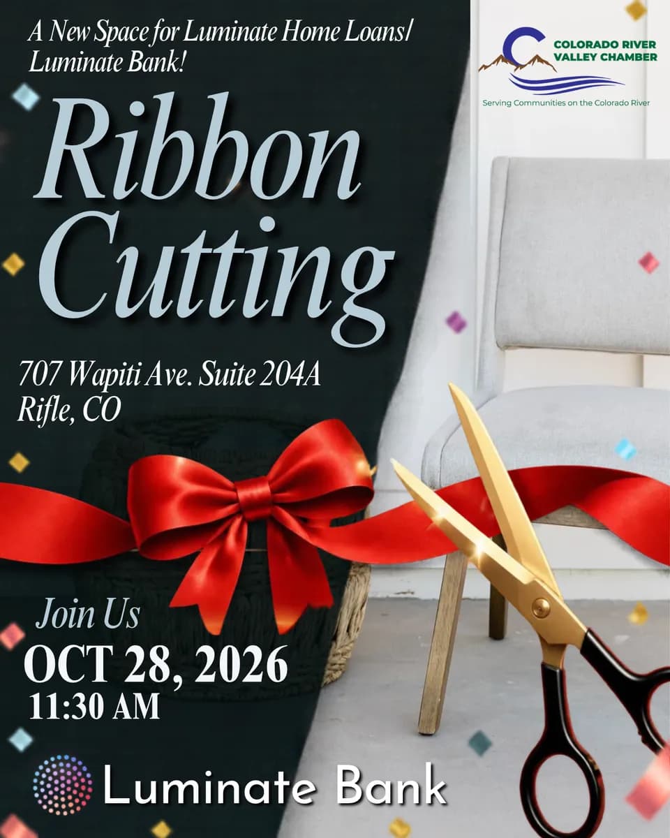 Ribbon Cutting with Luminate Bank/Home Loans
