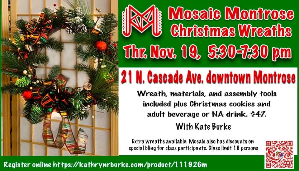 Holiday Wreaths At Mosaic