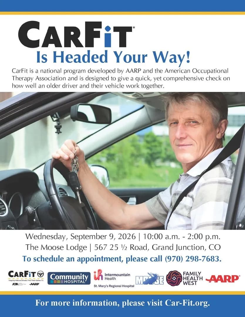 Free CarFit safety event