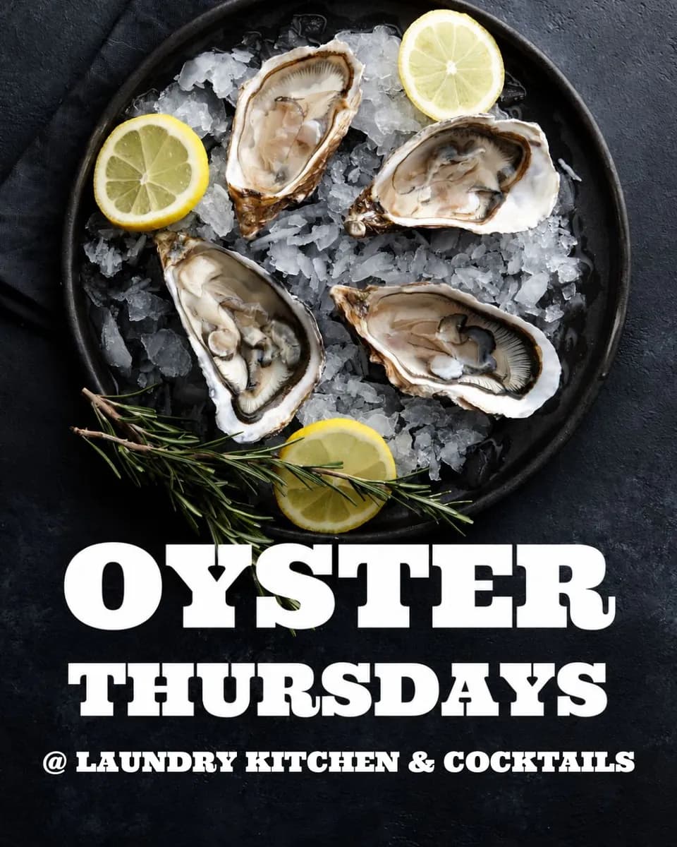 Oyster Night at Laundry Kitchen & Cocktails