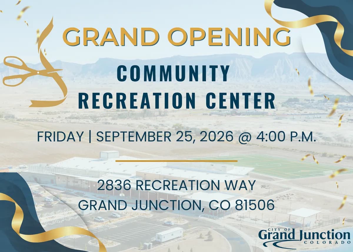 Community Recreation Center Grand Opening