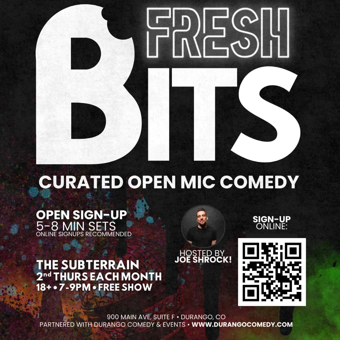Monthly Comedy Open Mic