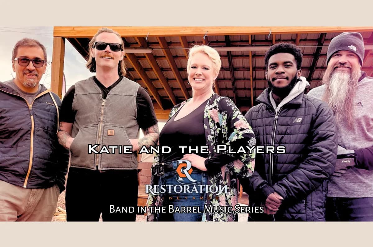 Katie and the Players – Band in the Barrel Music Series At Restoration Vineyards