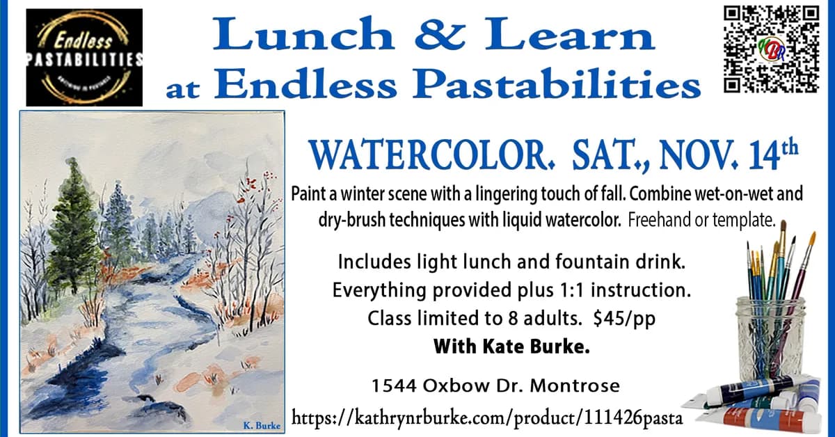 Lunch & Learn Watercolor