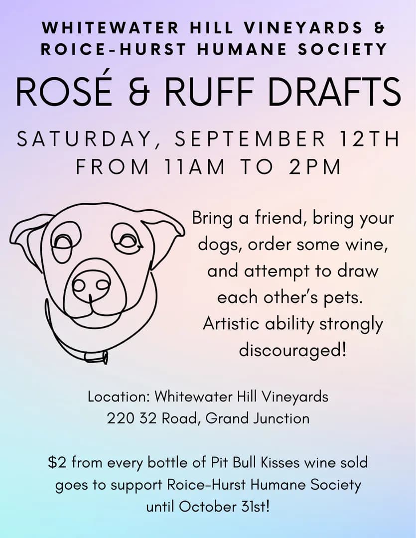Rosé & Ruff Drafts with Roice-Hurst Humane Society