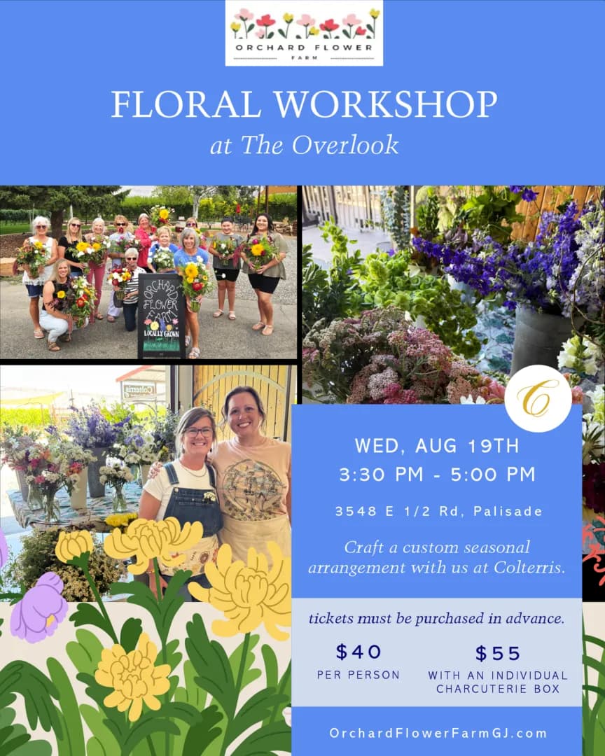 Floral Workshop with Orchard Flower Farm