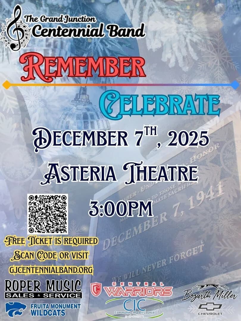 Grand Junction Centennial Band WInter Concert: Remember Celebrate