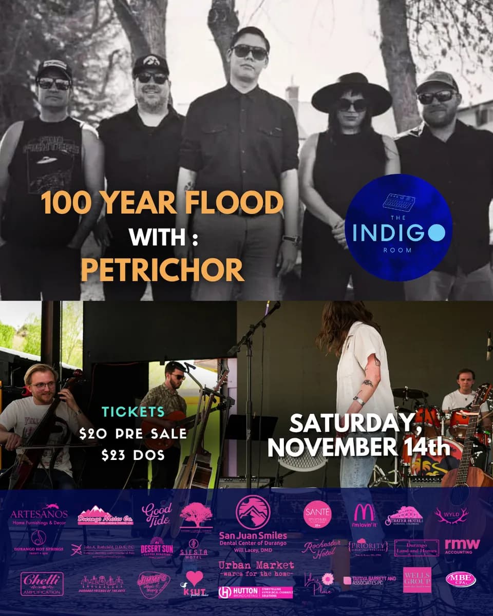 100 year flood with Petrichor