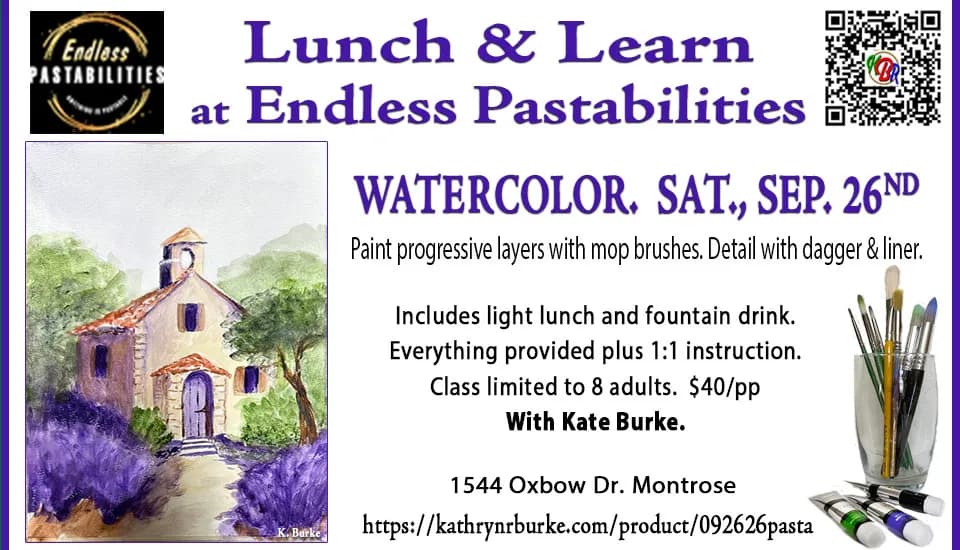 Lunch & Learn Watercolor