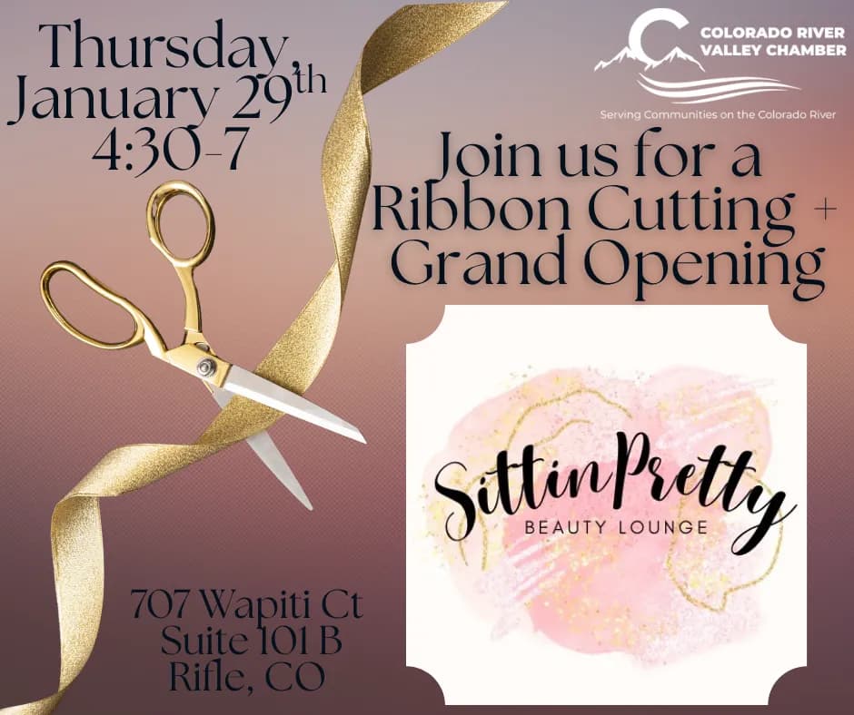 Ribbon Cutting + Grand Opening - Sittin Pretty Beauty Lounge