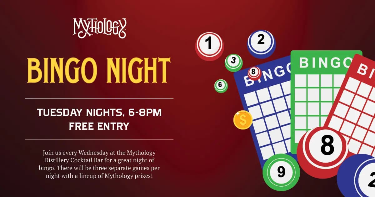 Tuesday Bingo at Mythology