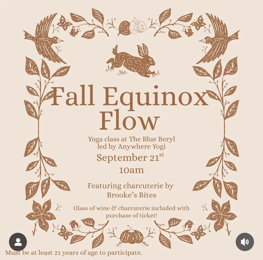 Fall Equinox Flow