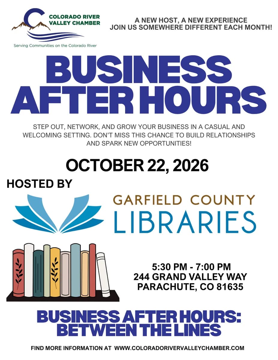 Business After Hours with Garfield County Library