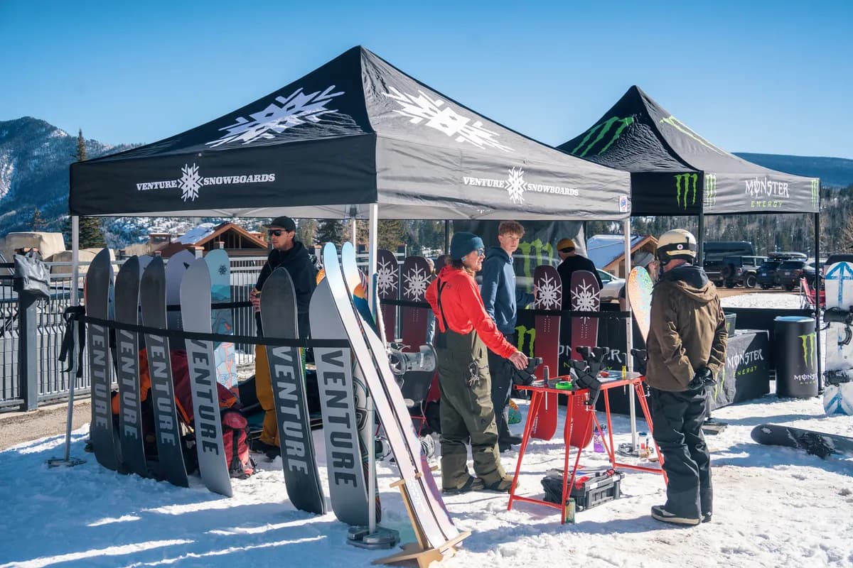 Venture Snowboards Demo Day