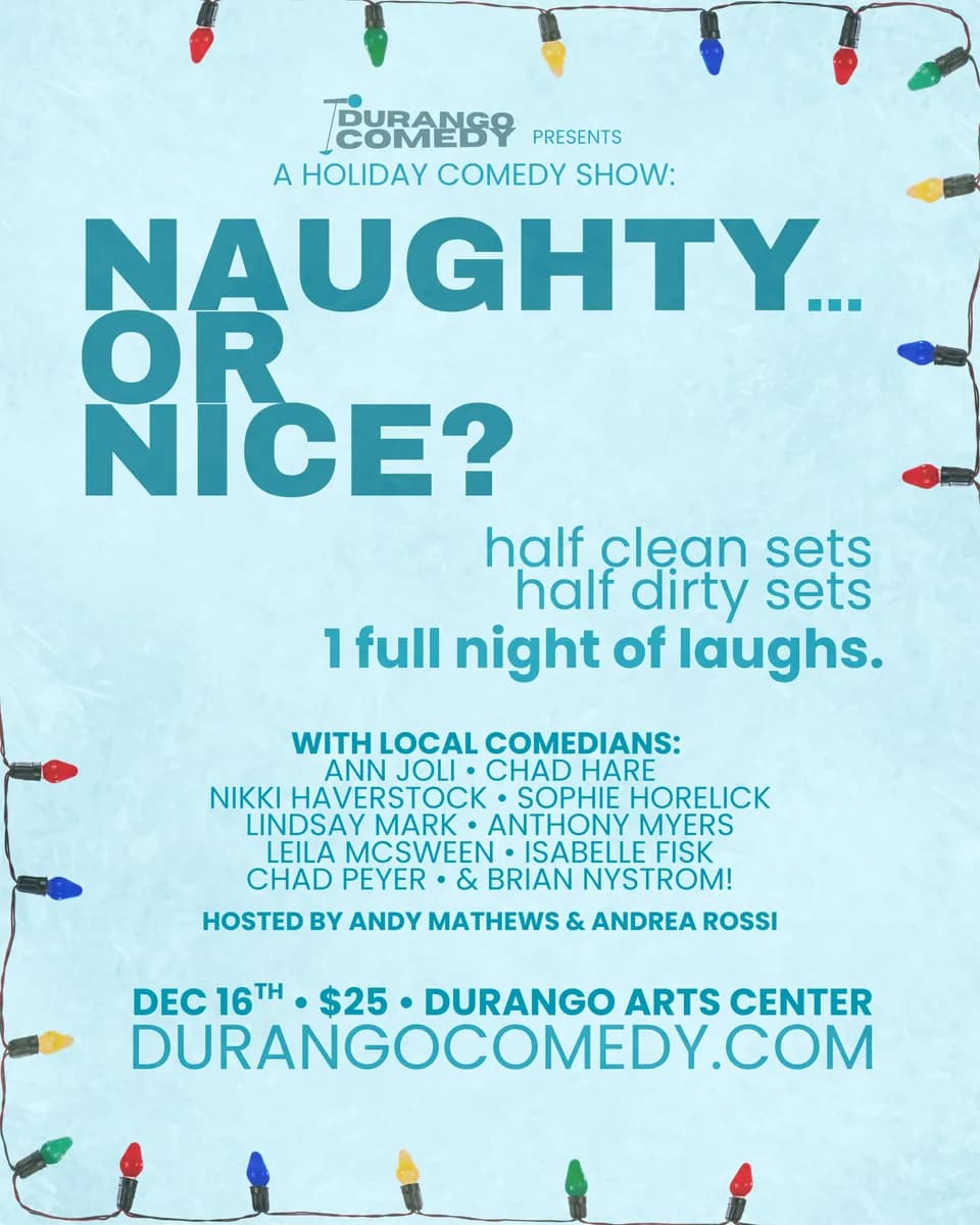 Naughty Versus Nice: A Holiday Stand-Up Comedy Showdown