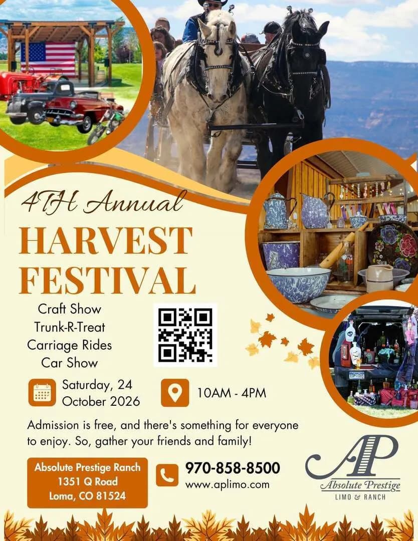 Absolute Prestige Ranch's 4th Annual Harvest Festival & Car Show