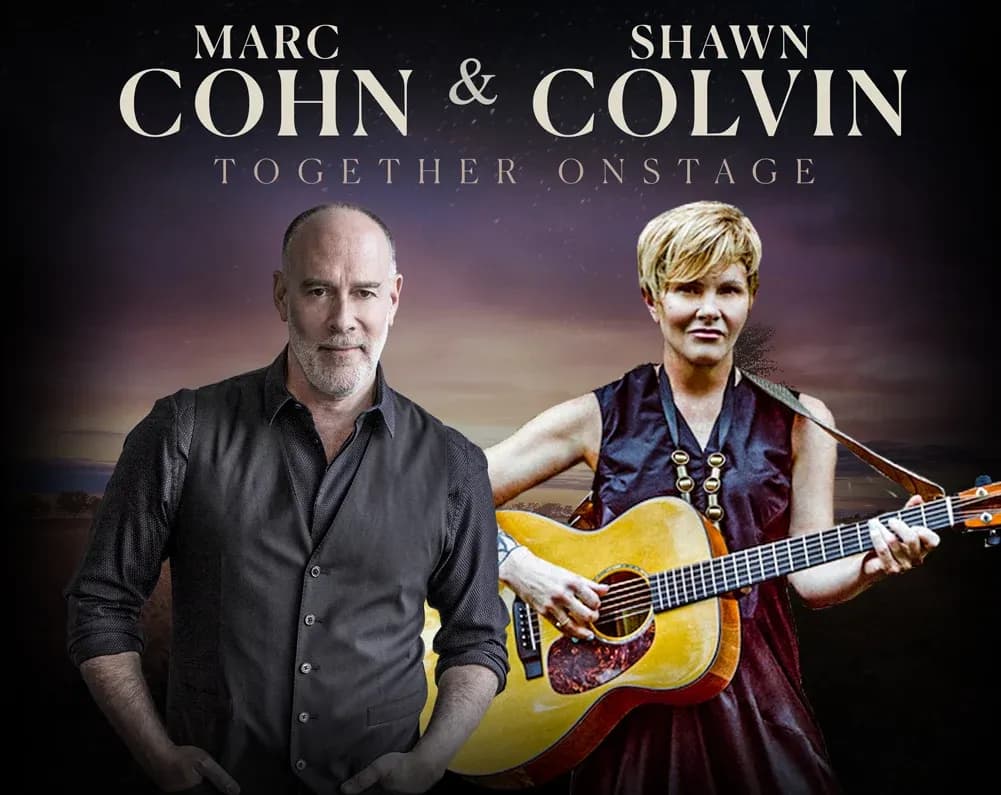 MARC COHN & SHAWN COLVIN: TOGETHER ON STAGE