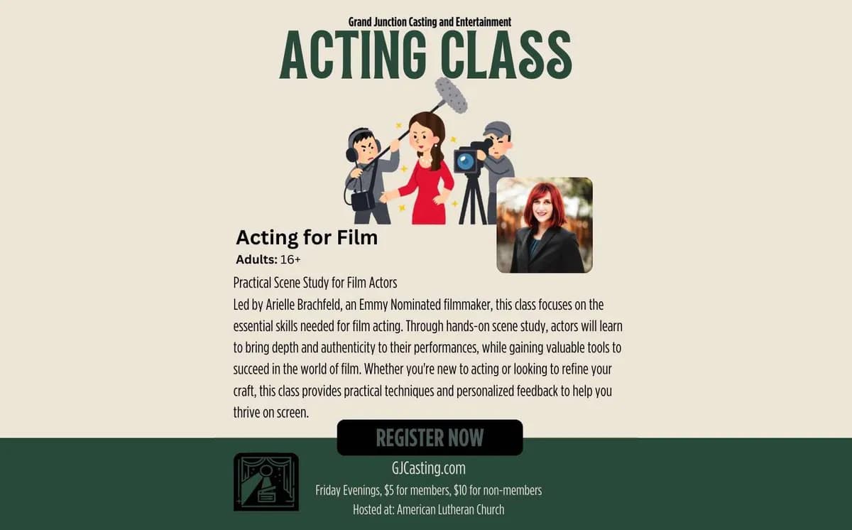 Friday Evening Adult Acting Classes