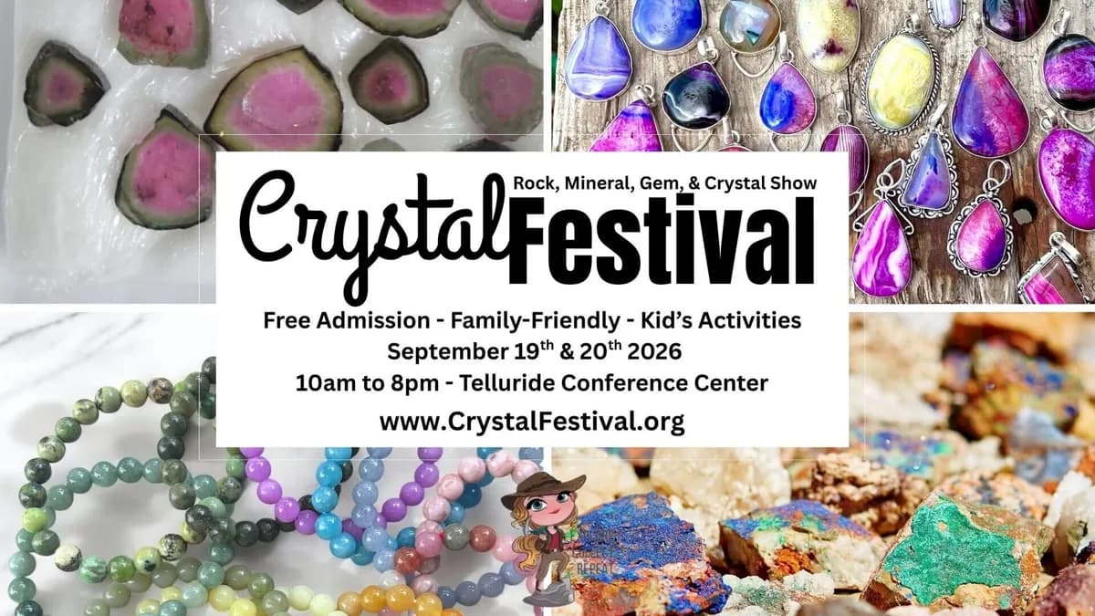Crystal Festival - A Rock, Mineral, Gem, & Crystal Show