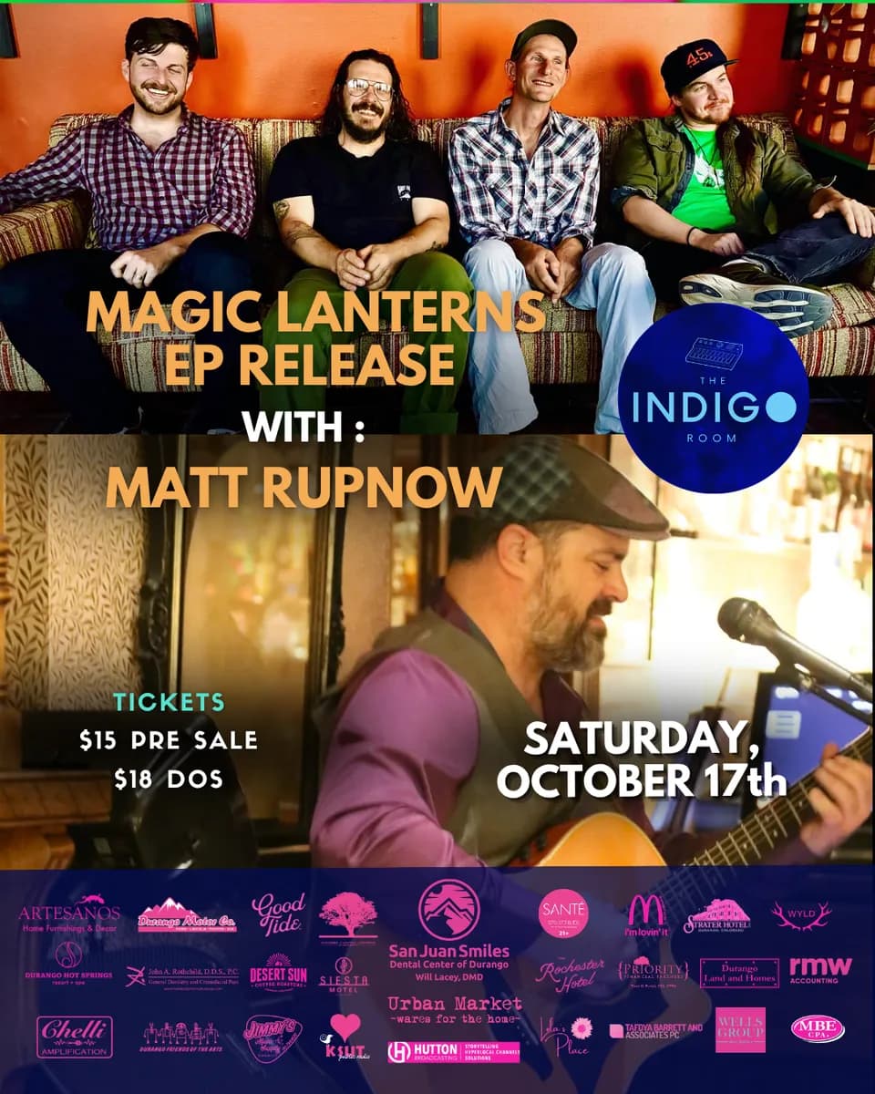 Magic Lanterns EP release w/ Matt Rupnow