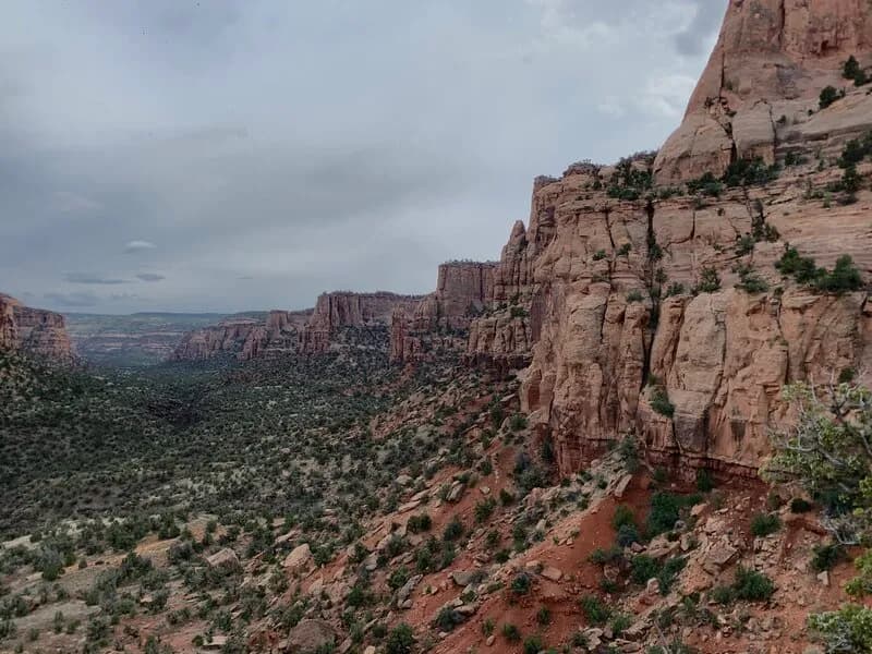 Overlook Of Devils Canyon D3 From The D1 Trail