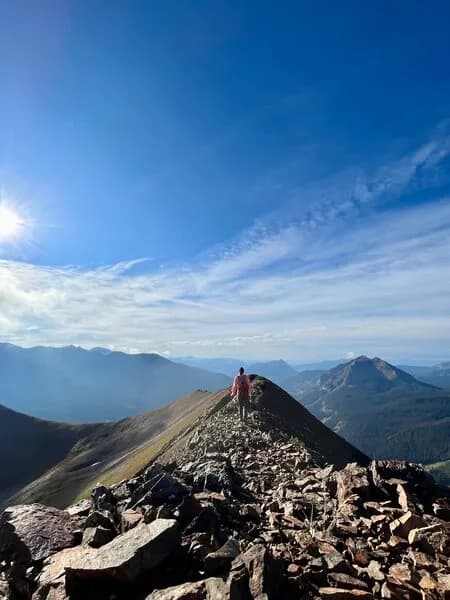 Mount Bellview Summit Off-Trail Route