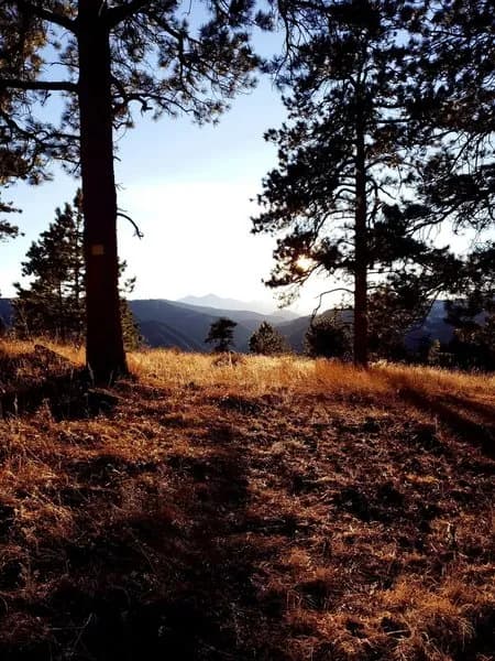 Sunset On A Saturday Palisade Mountain Near Drake