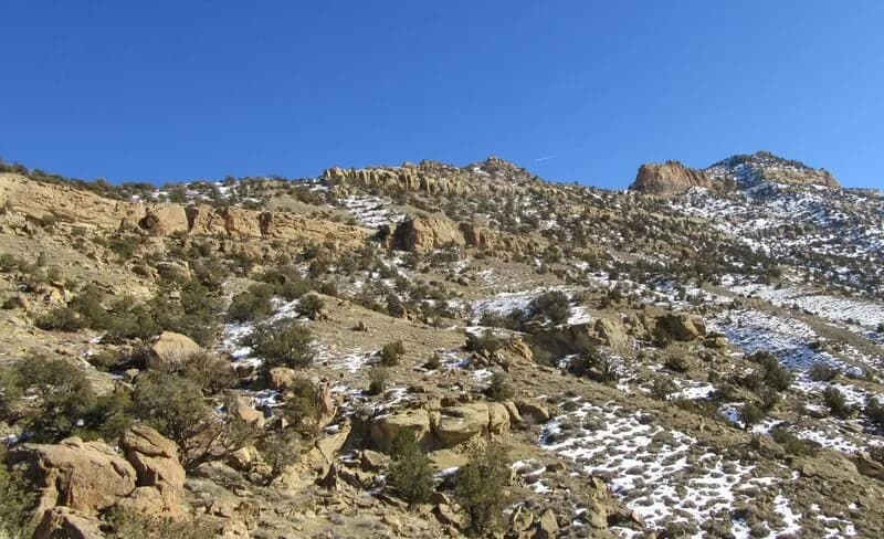 Yes The Trail Goes Up There