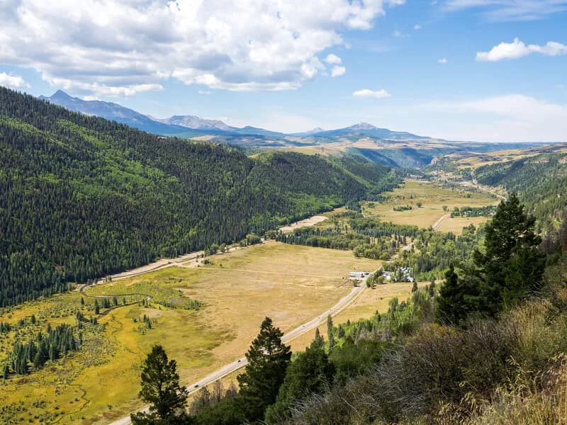 San Miguel River Valley Views