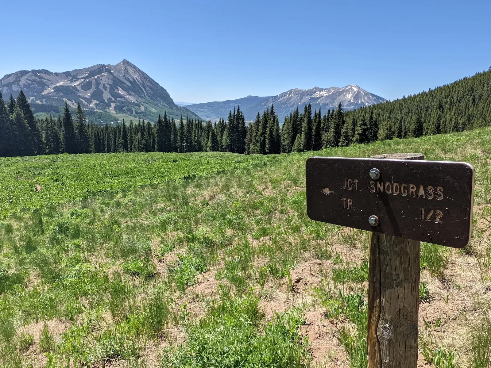 Snodgrass Trailhead