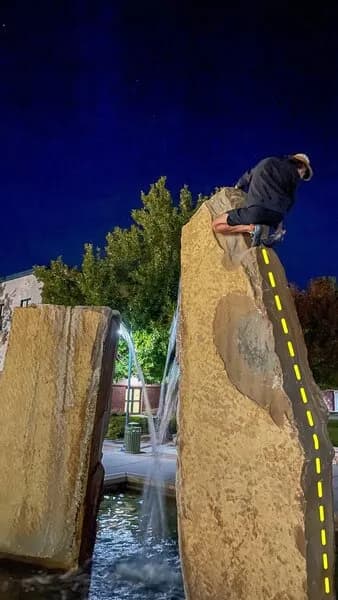 Fountain Boulder - "The Sharktooth"