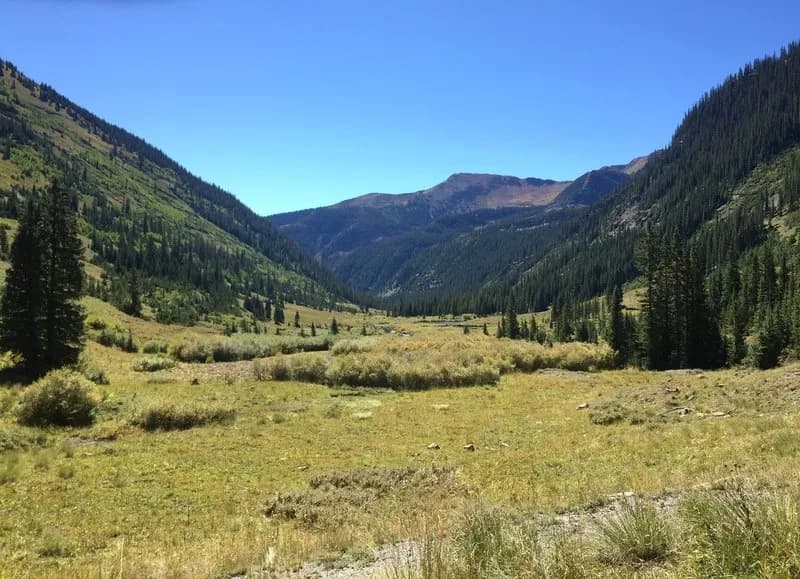 Oh Be Joyful Creek Meandering Through The Obnoxiously Long Valley