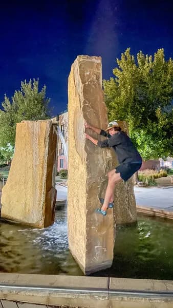 Fountain Boulder - "The Sharktooth"