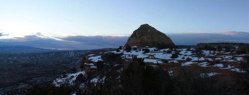Panorama Of Liberty Cap During A Winter Sunrise With Permission From Hobbes7714 